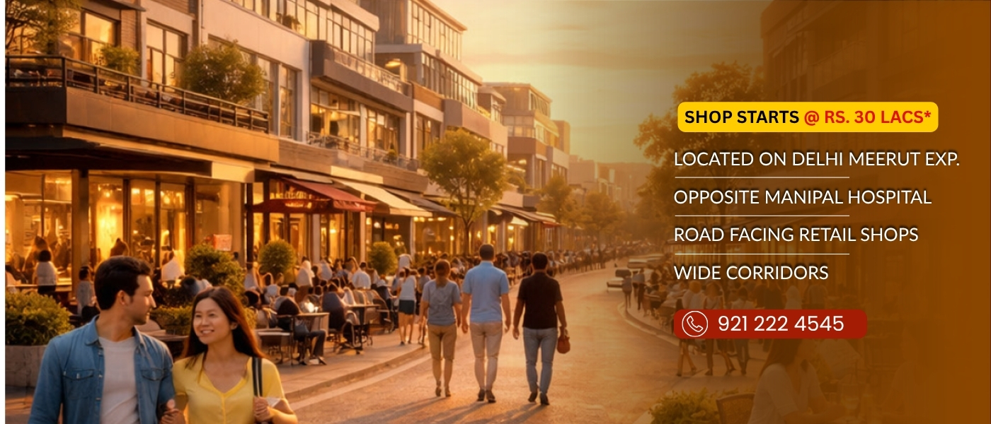 Road Facing Retail Shops in Ghaziabad