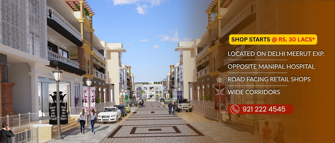 Road Facing Shops in Ghaziabad